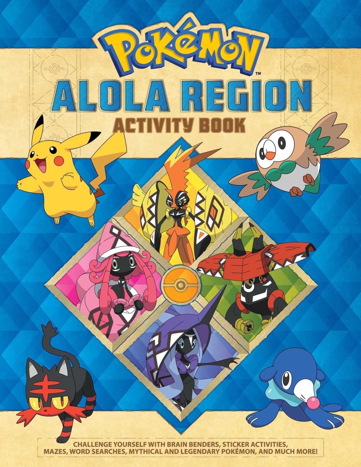 Pokémon Alola Region Activity Book: Neves, Lawrence: 9781604381955